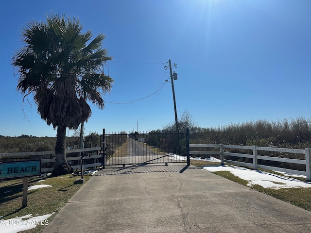 view of gate