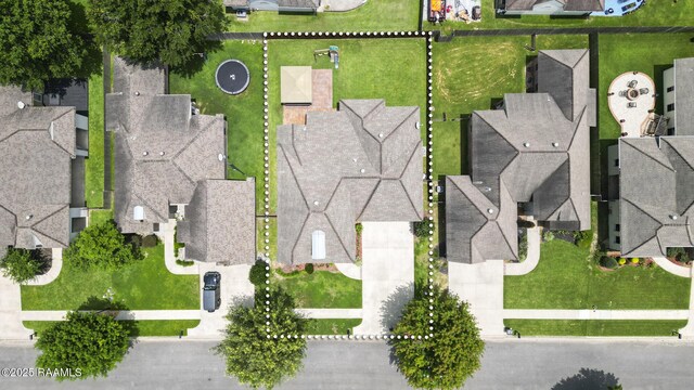 208 Rue De Frejus, Broussard, LA 70518 - aerial perspective of suburban area