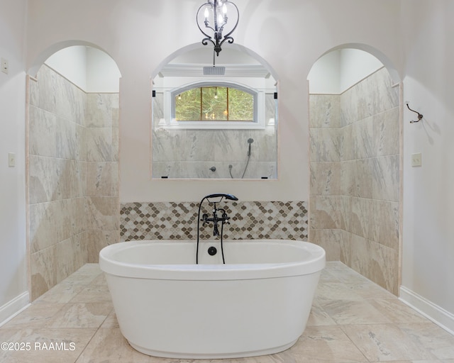 bathroom featuring a bathtub