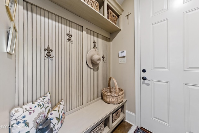 view of mudroom