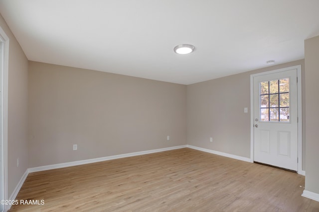 interior space featuring light hardwood / wood-style flooring