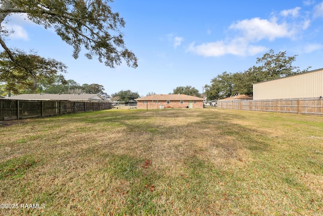 view of yard