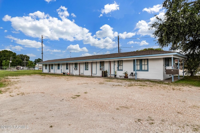 view of ranch-style home