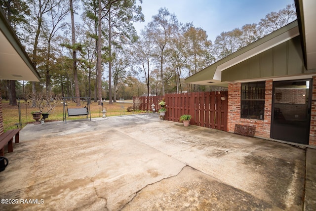 view of patio