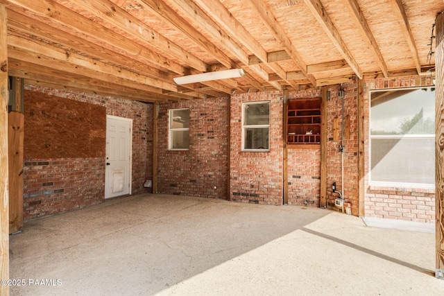110 Yorkshire Cir, Lafayette, LA 70508 - unfurnished room with brick wall