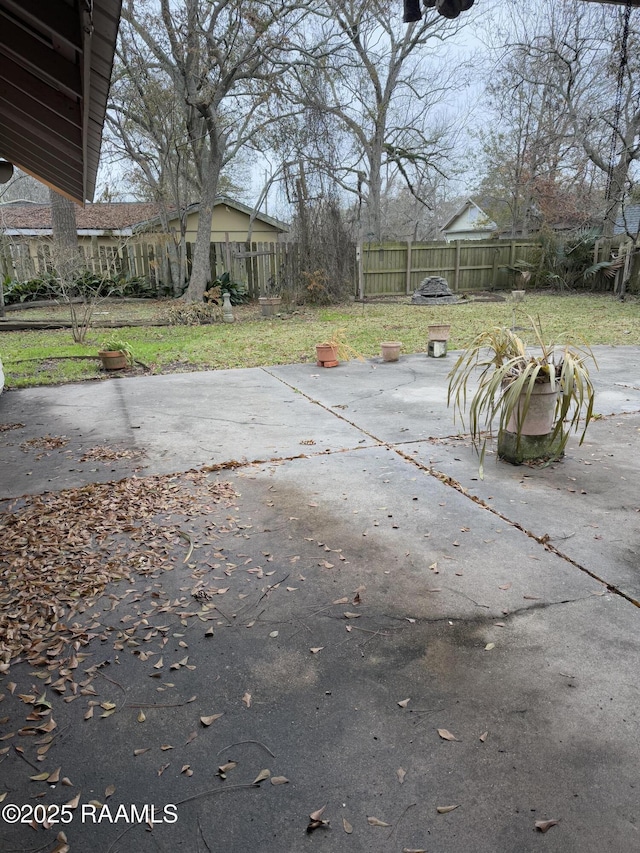 view of patio