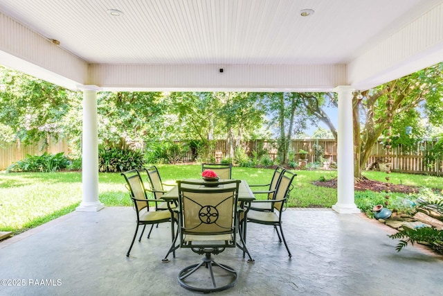 view of patio / terrace