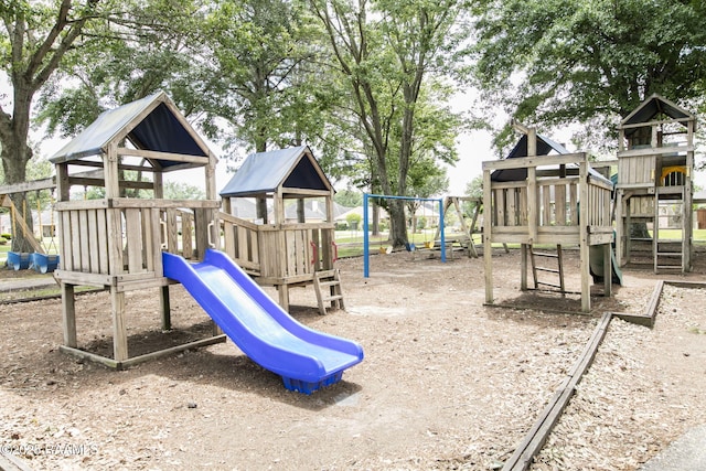 view of communal playground