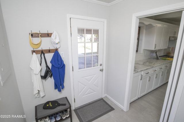 view of mudroom