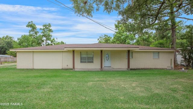 6903 W Congress, Duson, LA 70529 - view of front of property featuring a front lawn and brick siding