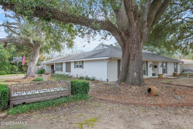 view of ranch-style home