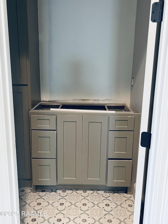 bathroom featuring tile patterned floors