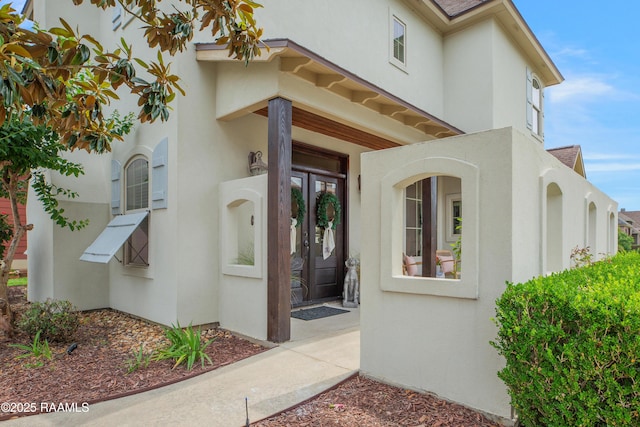 211 Bayonne Dr, Lafayette, LA 70507 - entrance to property with stucco siding