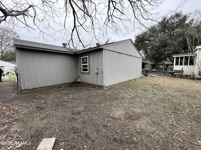 view of rear view of house