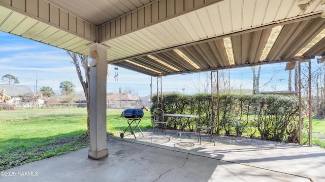 view of patio