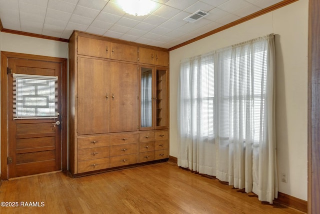 closet with visible vents