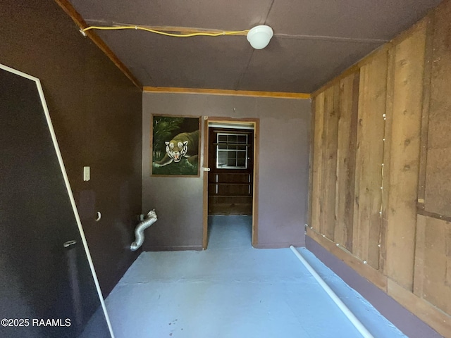 183 Midway Exit Dr, Opelousas, LA 70570 - hall with concrete floors