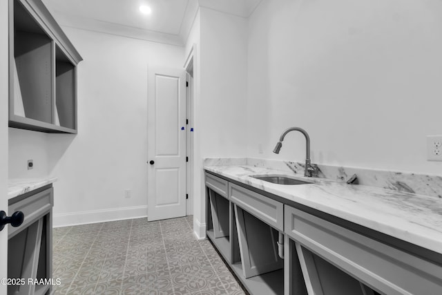 134 Cypress Bend Rd, Scott, LA 70583 - laundry room featuring baseboards