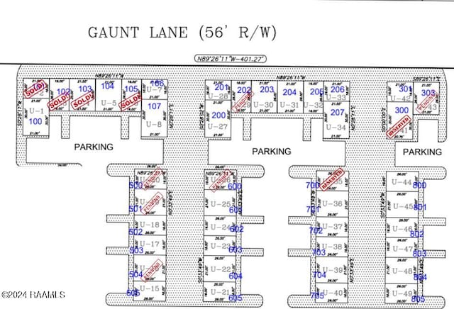 115 Gaunt Ln Unit 705, Youngsville, LA 70592 - plan