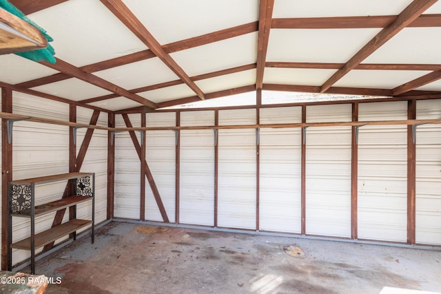 view of storage room