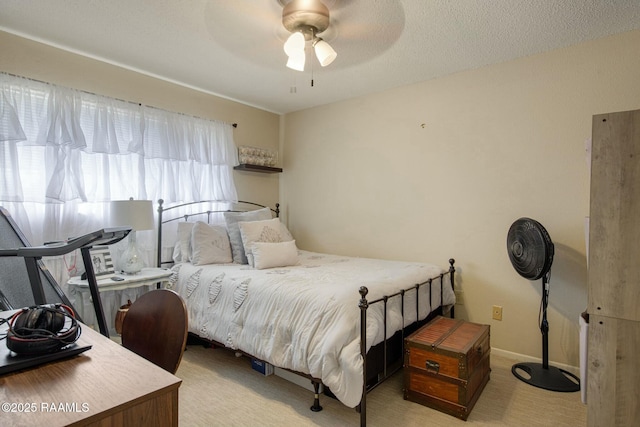 110 W Bayou Pkwy Unit 401, Lafayette, LA 70503 - bedroom with carpet floors and a ceiling fan