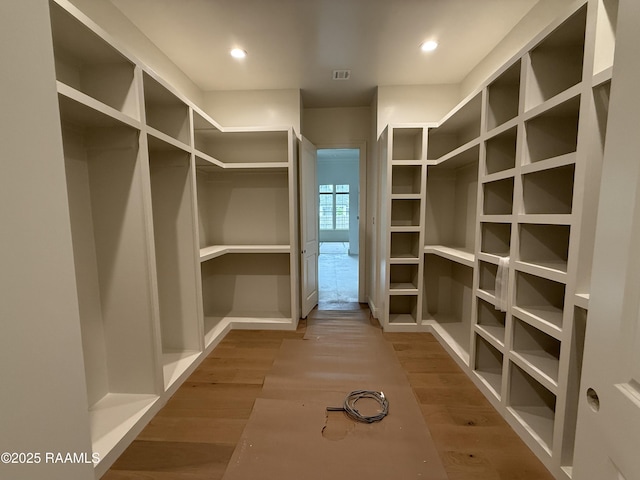 interior space with visible vents