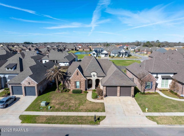 bird's eye view featuring a residential view