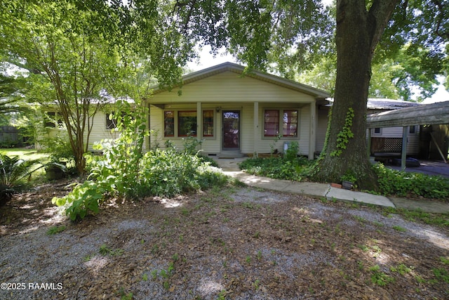 101 Halcott Dr, Lafayette, LA 70503 - view of front of home featuring covered porch
