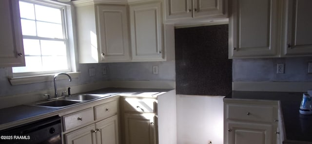 kitchen with dishwasher and a sink