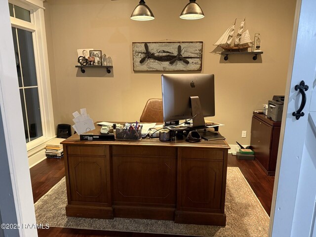 3713 Vidrine Rd, Ville Platte, LA 70586 - office space with dark wood-type flooring