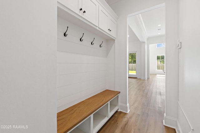 303 Canary Palm Way, Youngsville, LA 70592 - mudroom with light wood-style flooring and baseboards
