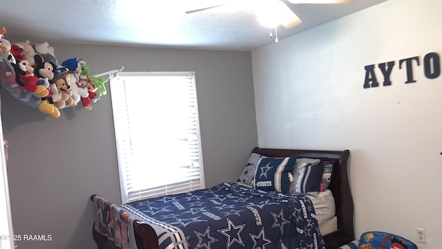 178 Wild Iris Dr, Evangeline, LA 70537 - bedroom featuring multiple windows and a ceiling fan