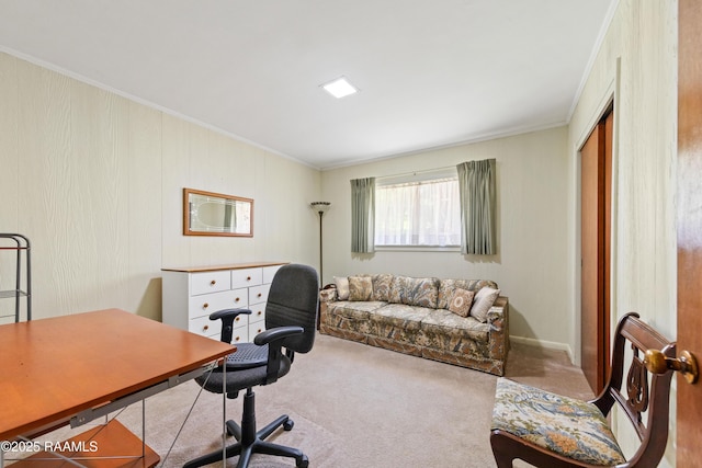 300 W Saint Louis St, Lafayette, LA 70506 - carpeted office space featuring ornamental molding
