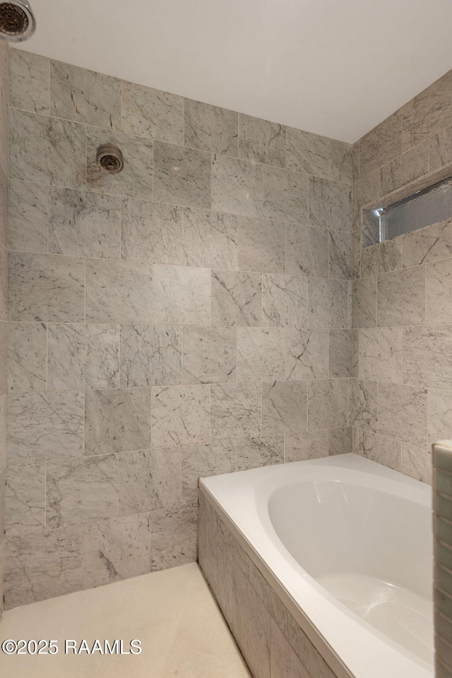 1201 S College Rd Unit 10, Lafayette, LA 70503 - bathroom with a washtub and tiled shower