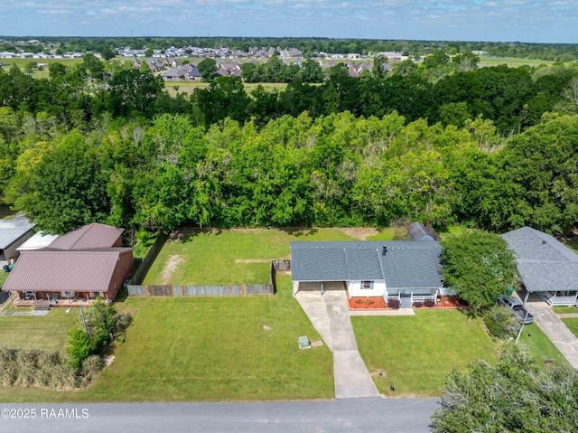 aerial view