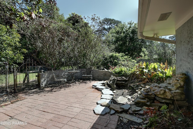 1217 Wellington Ave, Opelousas, LA 70570 - view of patio featuring visible vents
