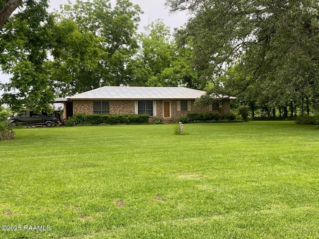 207 Menard Rd, Sunset, LA 70584 - single story home with a front yard