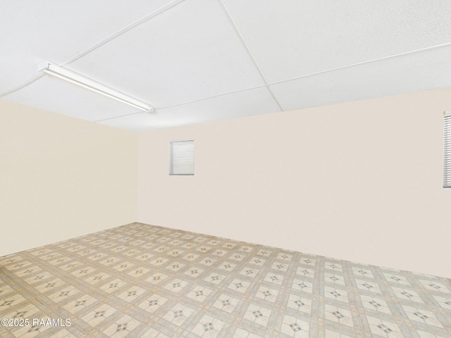view of basement
