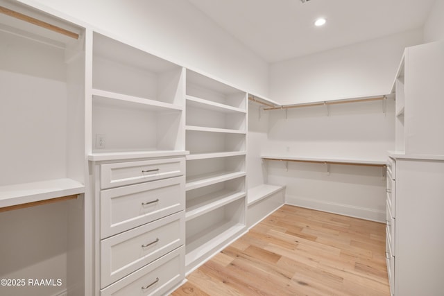 207 Sunset Palm Ct, Youngsville, LA 70592 - spacious closet with light wood-style flooring