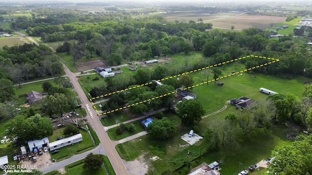 2623 Main Hwy, Breaux Bridge, LA 70517 - aerial view with a rural view