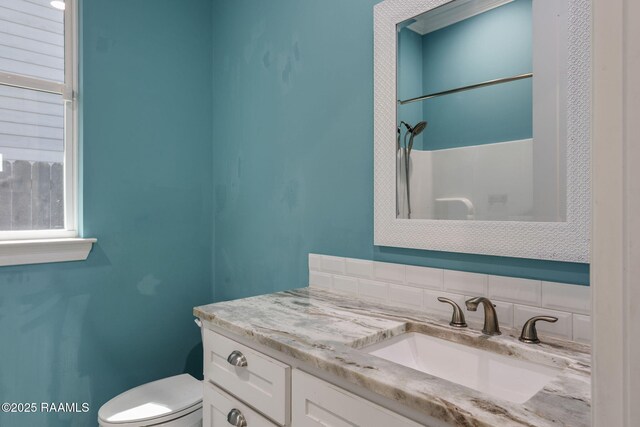 208 Woodstone Dr, Lafayette, LA 70508 - bathroom with vanity and toilet