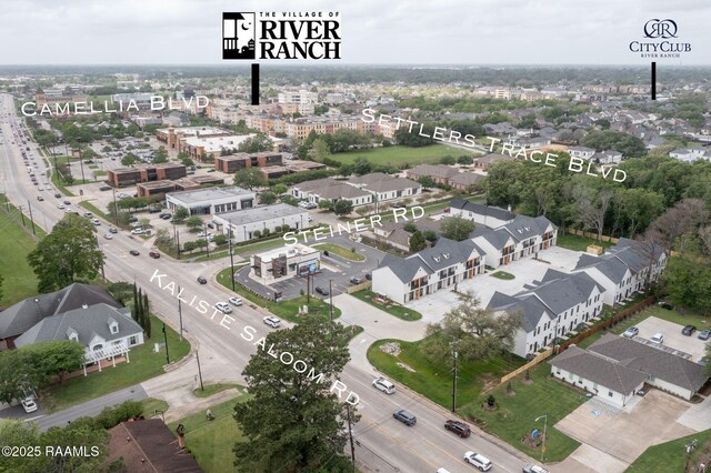 1510 Kaliste Saloom Unit 203, Lafayette, LA 70508 - drone / aerial view featuring a residential view