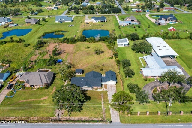 7848 Lake St, Lake Charles, LA 70605 - aerial view with a water view and a residential view