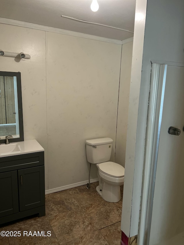 1009/1011 Providence St, New Iberia, LA 70560 - half bath with vanity and toilet