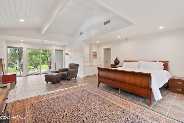 1 Eureka Plantation Rd, Lafayette, LA 70508 - bedroom featuring recessed lighting and access to exterior