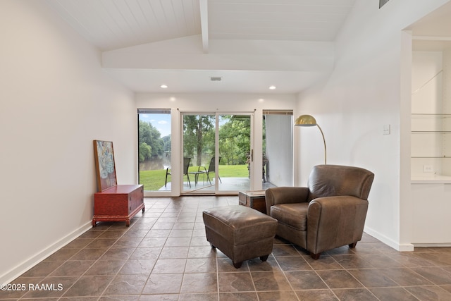 1 Eureka Plantation Rd, Lafayette, LA 70508 - sitting room with baseboards and recessed lighting