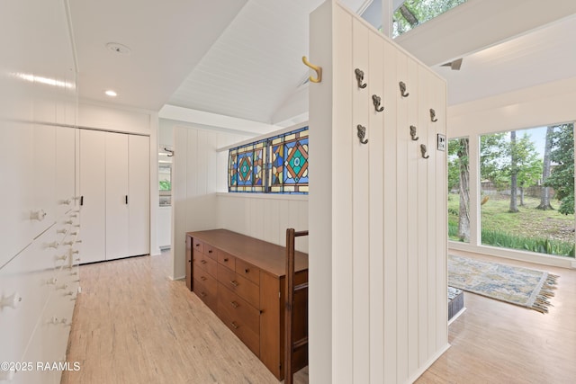 1 Eureka Plantation Rd, Lafayette, LA 70508 - hall with wood finished floors and plenty of natural light