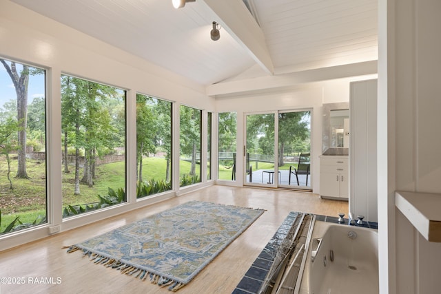 1 Eureka Plantation Rd, Lafayette, LA 70508 - sunroom / solarium featuring plenty of natural light and wood finished floors
