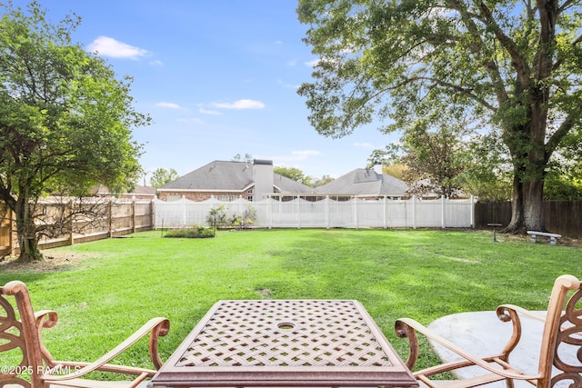 202 N Anita St, Lafayette, LA 70501 - view of yard with a fenced backyard