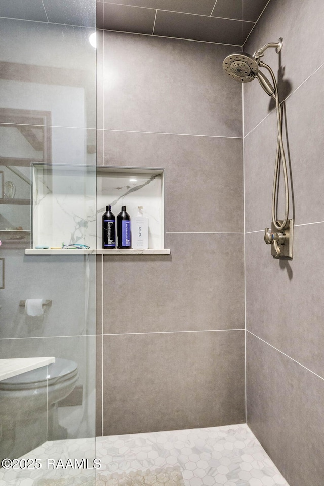 112 Hillside Dr Unit 3, Lafayette, LA 70503 - bathroom featuring a tile shower